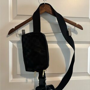 Canvelle Black Crossbody Bag for Women